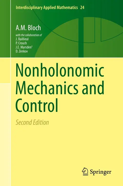 Cover of Nonholonomic Mechanics and Control