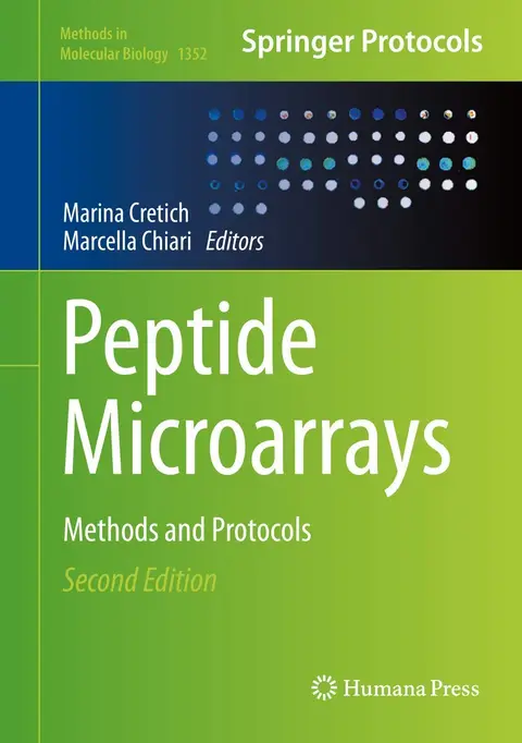 Cover of Peptide Microarrays