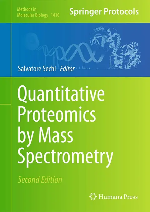 Cover of Quantitative Proteomics by Mass Spectrometry