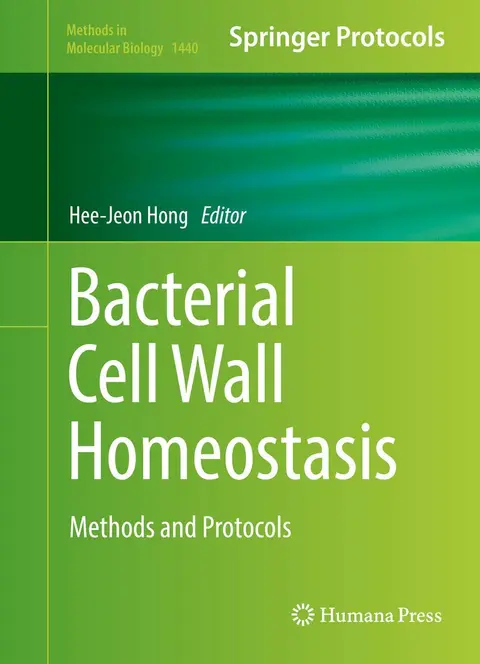Cover of Bacterial Cell Wall Homeostasis
