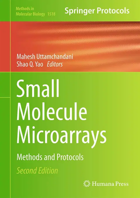 Cover of Small Molecule Microarrays