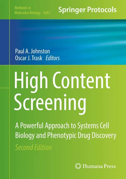Cover of High Content Screening