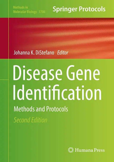 Cover of Disease Gene Identification Methods and Protocols 2Ed