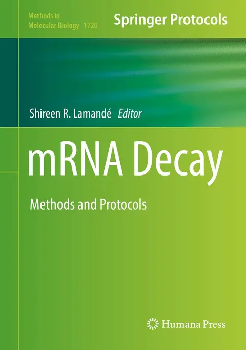 Cover of Mrna Decay + Ereference