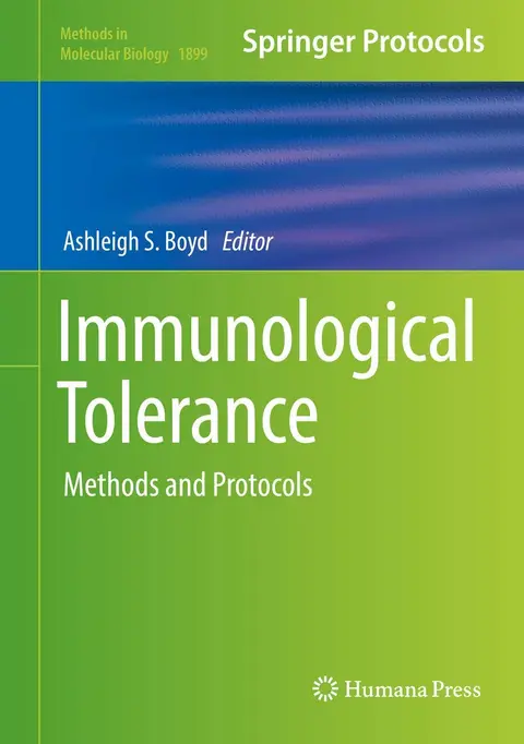 Cover of Immunological Tolerance