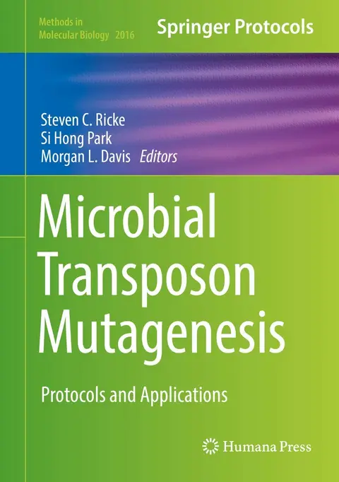 Cover of Microbial Transposon Mutagenesis