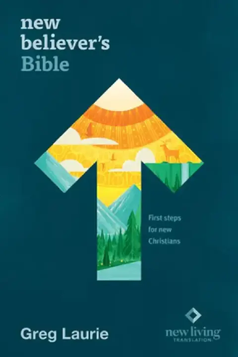 Cover of New Believer's Bible NLT (Hardcover)