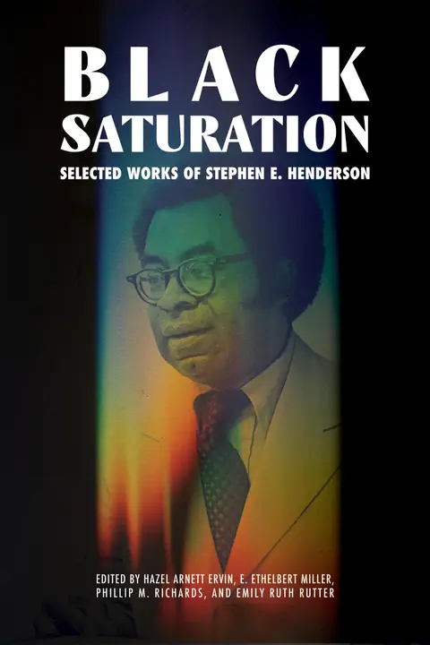 Cover of Black Saturation