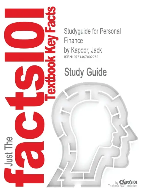 Cover of Studyguide for Personal Finance by Kapoor, Jack, ISBN 9780077861643