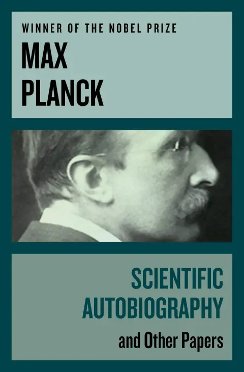 Cover of Scientific Autobiography