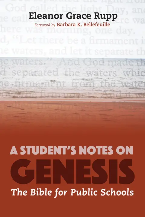 Cover of A Student's Notes on Genesis