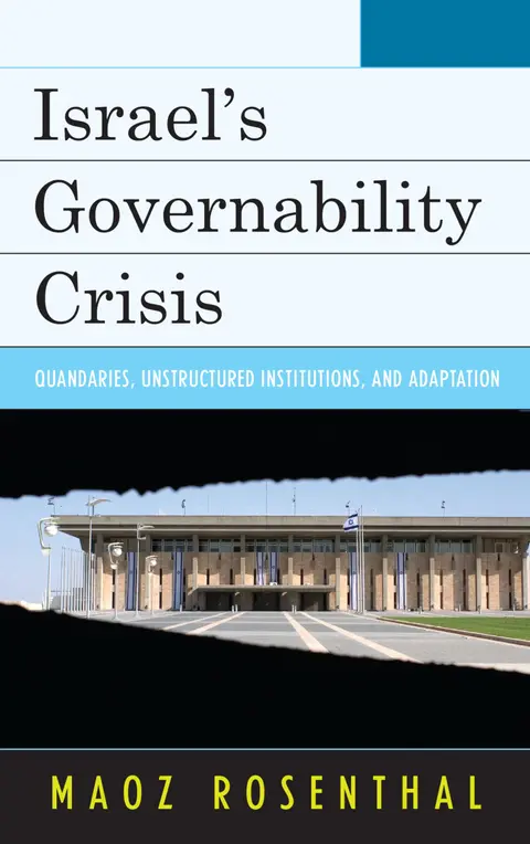 Cover of Israel's Governability Crisis