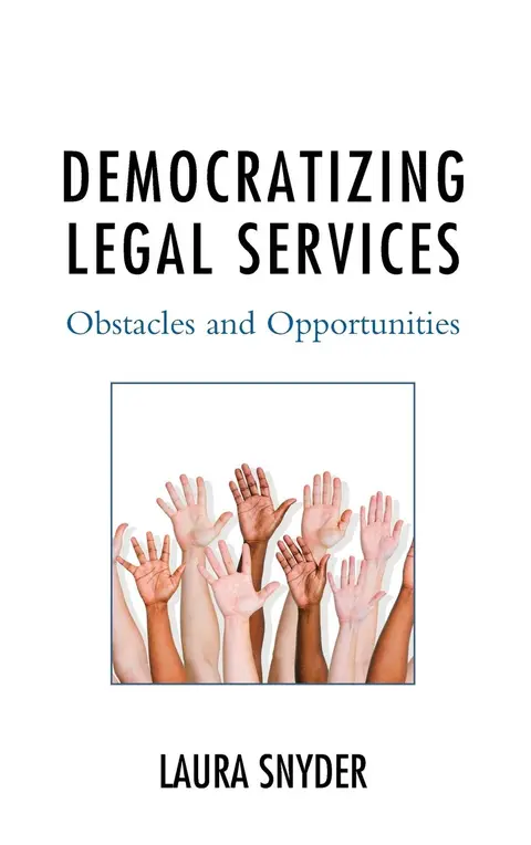 Cover of Democratizing Legal Services