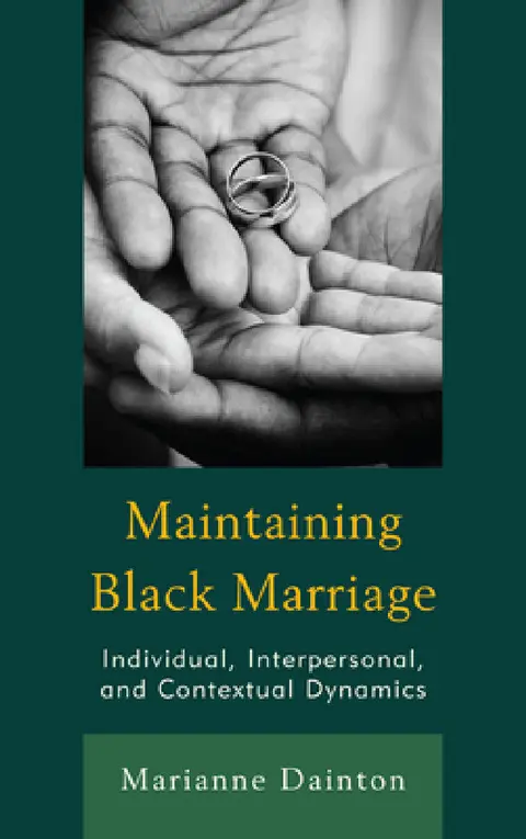 Cover of Maintaining Black Marriage