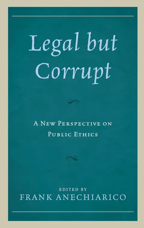 Cover of Legal but Corrupt