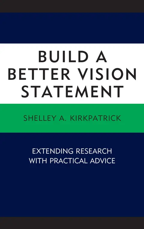 Cover of Build a Better Vision Statement