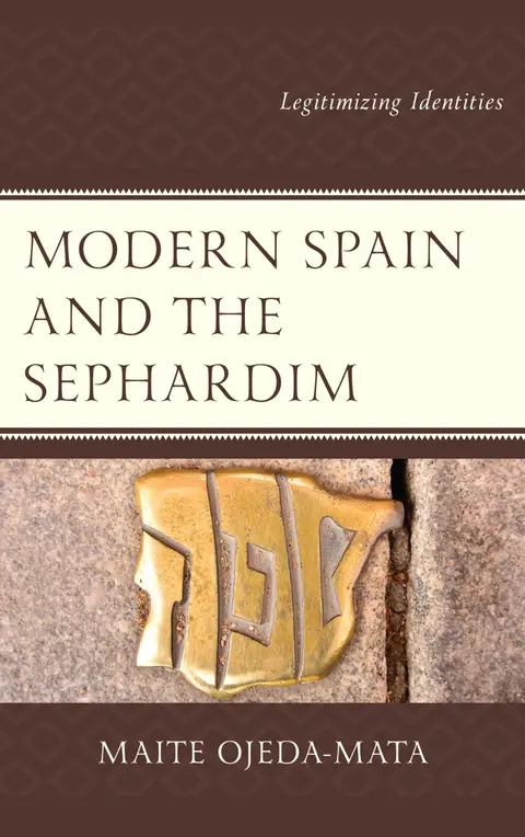 Cover of Modern Spain and the Sephardim