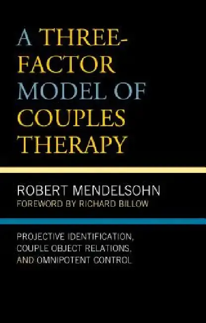 Cover of Three-Factor Model of Couples Therapy