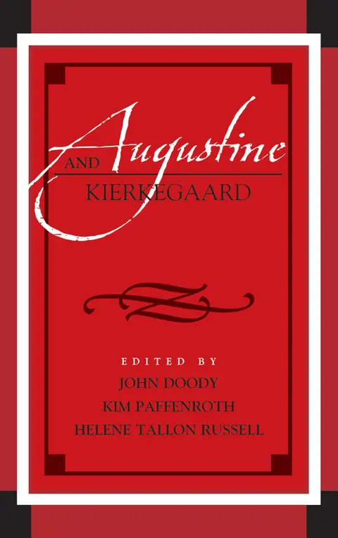 Cover of Augustine and Kierkegaard