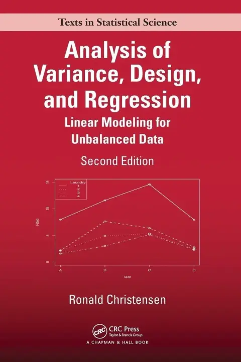 Cover of Analysis of Variance, Design, and Regression