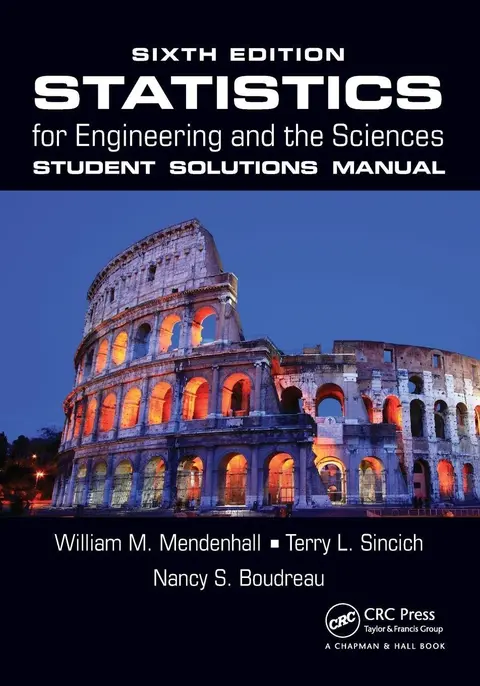Cover of Statistics for Engineering and the Sciences Student Solutions Manual