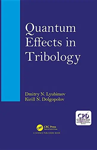 Cover of Quantum Effects in Tribology