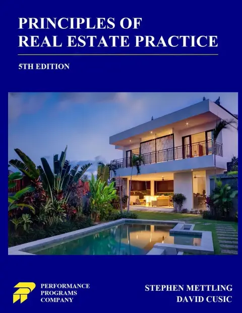 Cover of Principles of Real Estate Practice