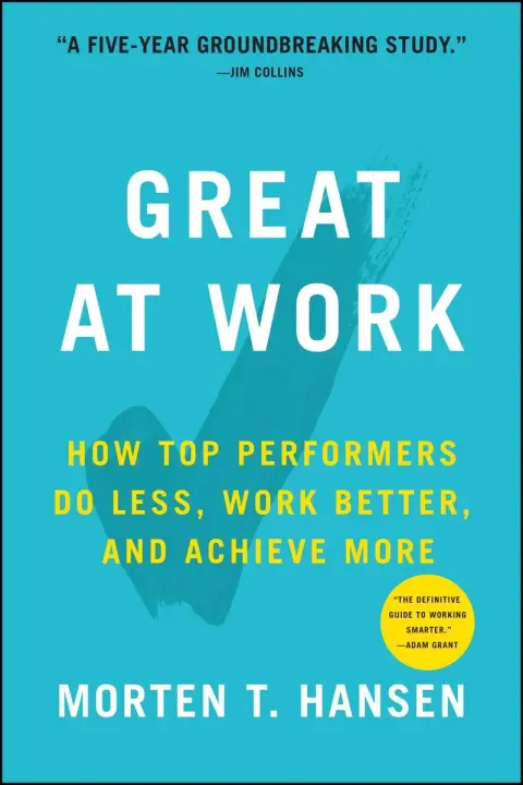 Cover of Great at Work