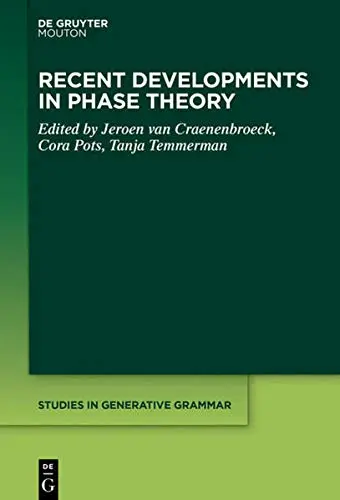 Cover of Recent Developments in Phase Theory