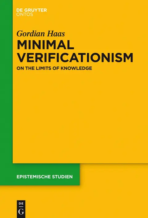 Cover of Minimal Verificationism