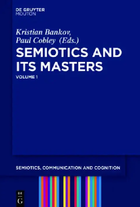 Cover of Semiotics and Its Masters. Volume 1