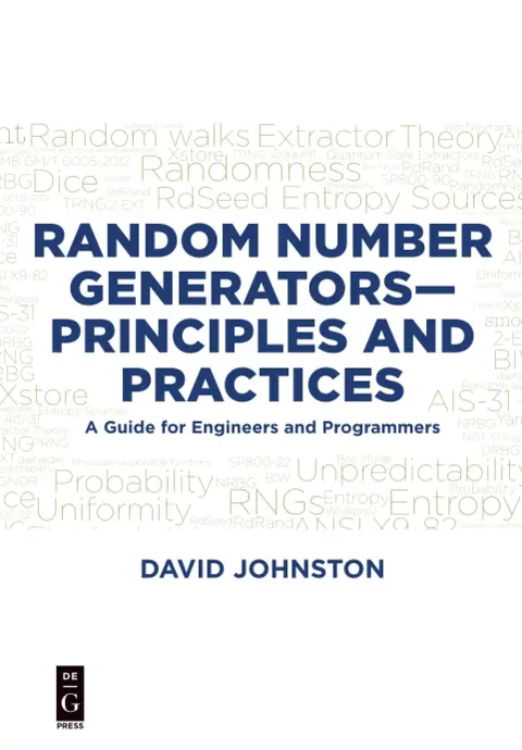 Cover of Random Number Generators-Principles and Practices