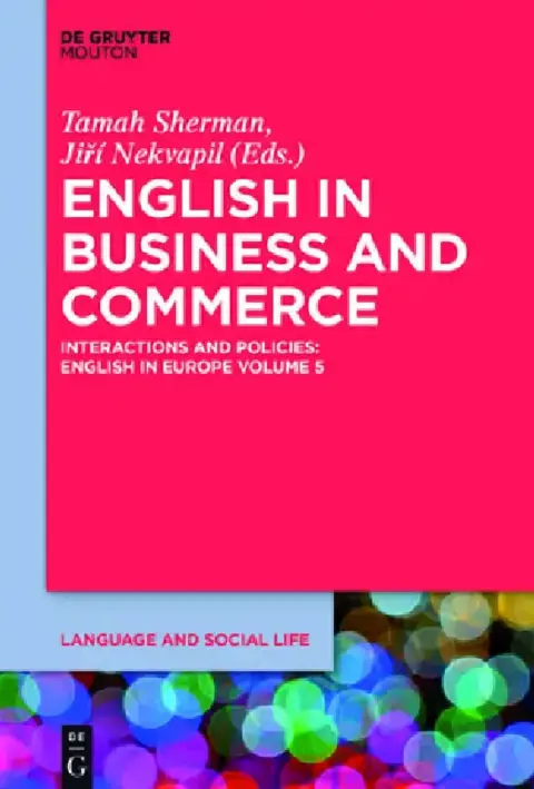 Cover of English in Business and Commerce