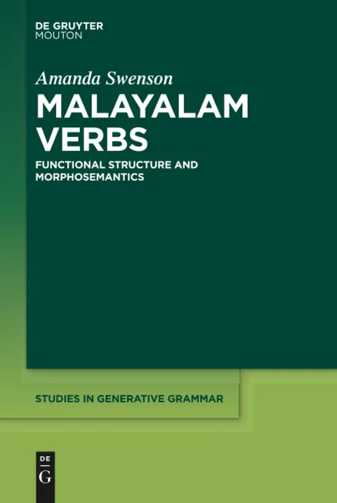 Cover of Malayalam verbs