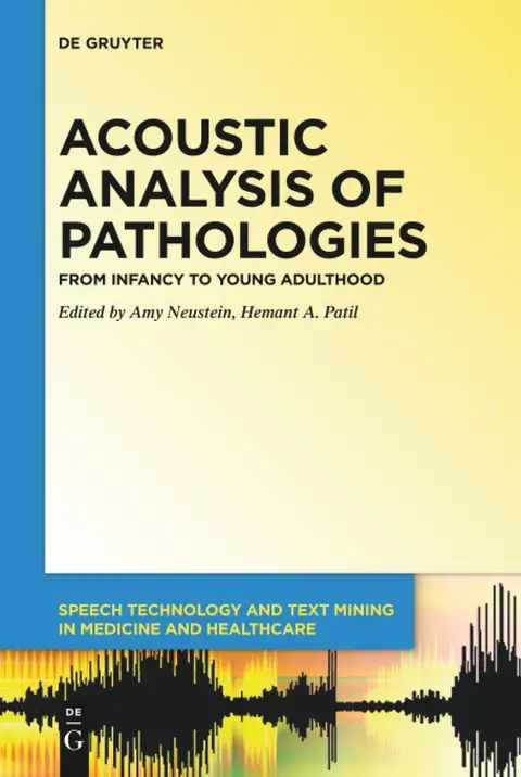 Cover of Acoustic Analysis of Pathologies