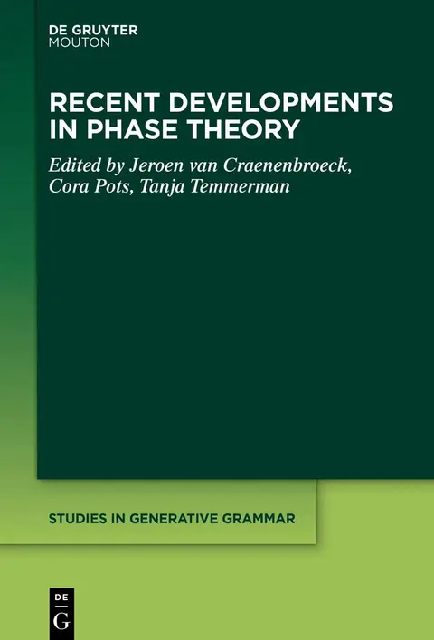 Cover of Recent Developments in Phase Theory
