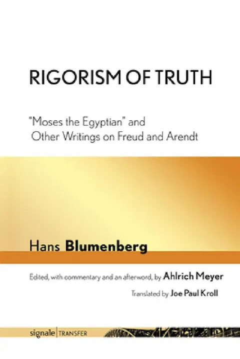 Cover of Rigorism of Truth