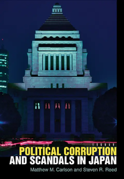 Cover of Political Corruption and Scandals in Japan