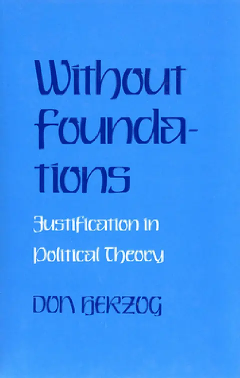 Cover of Without Foundations
