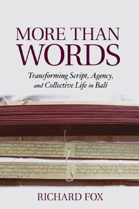 Cover of More Than Words