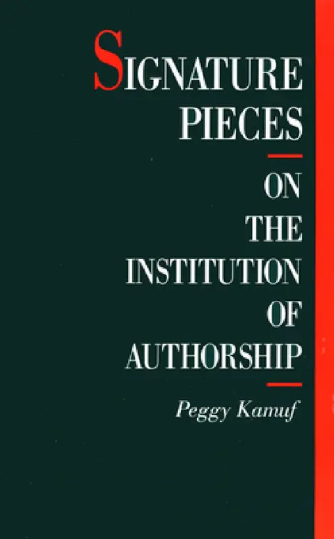 Cover of Signature Pieces
