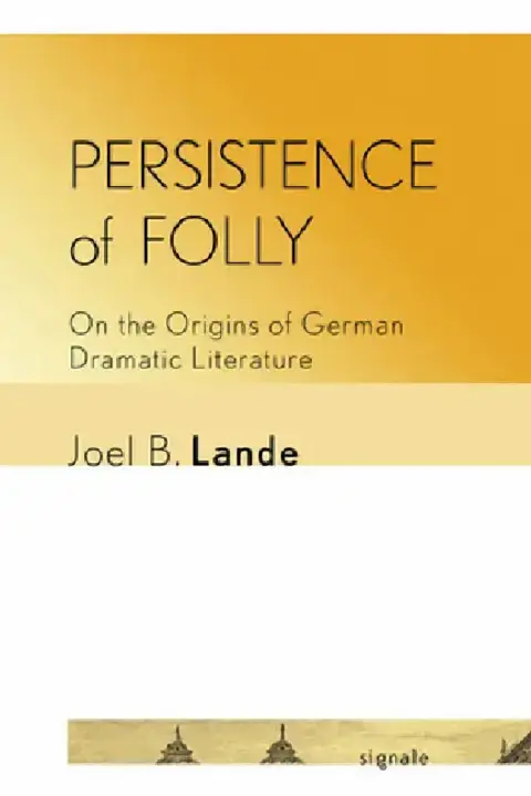 Cover of Persistence of Folly