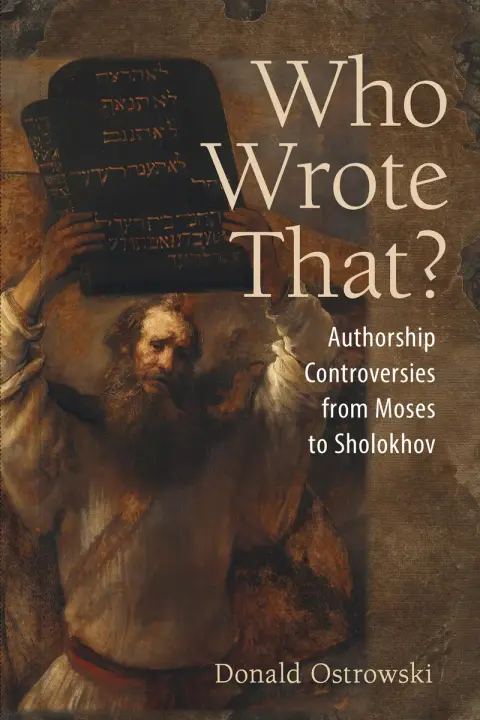 Cover of Who Wrote That?