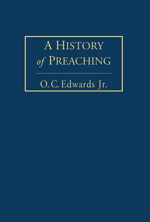 Cover of A History of Preaching (2)