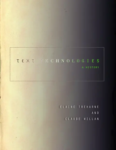 Cover of Text Technologies