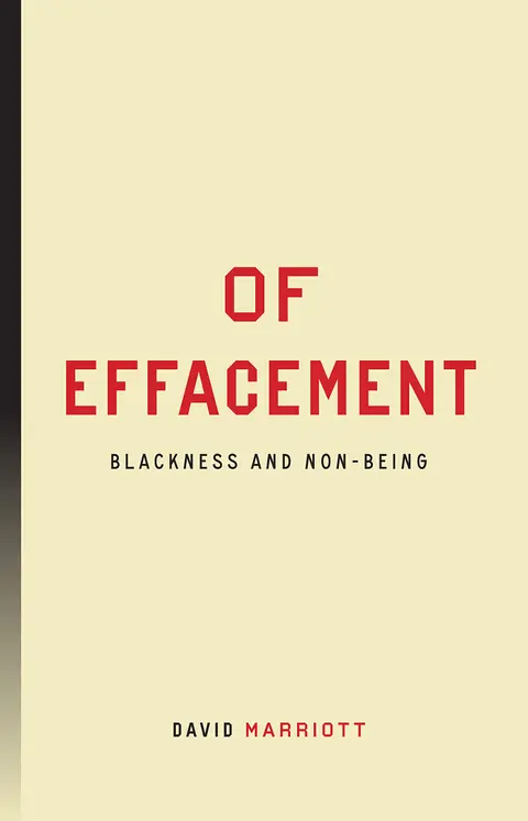 Cover of Of Effacement
