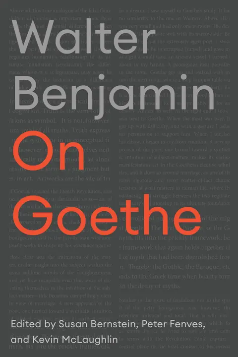 Cover of On Goethe