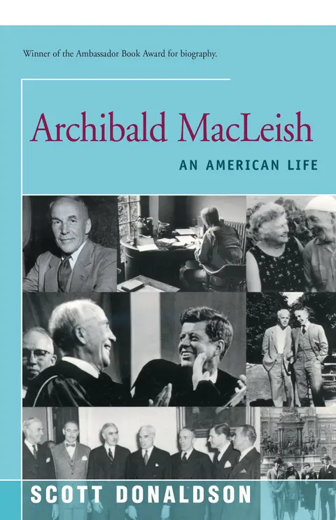 Cover of Archibald MacLeish