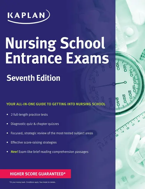 Cover of Nursing School Entrance Exams