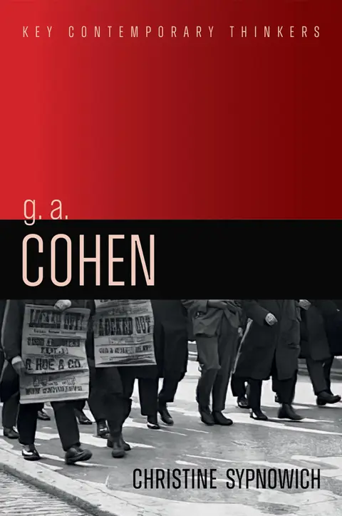 Cover of G. A. Cohen